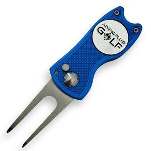 5-in-1 Divot Repair Tool with Ball Marker BLUE